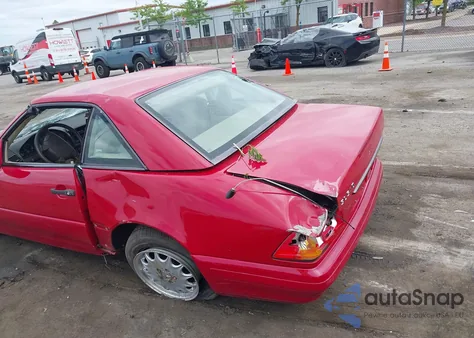 1997 Mercedes-Benz Sl 500 from USA, damaged, VIN WDBFA67FXVF144825